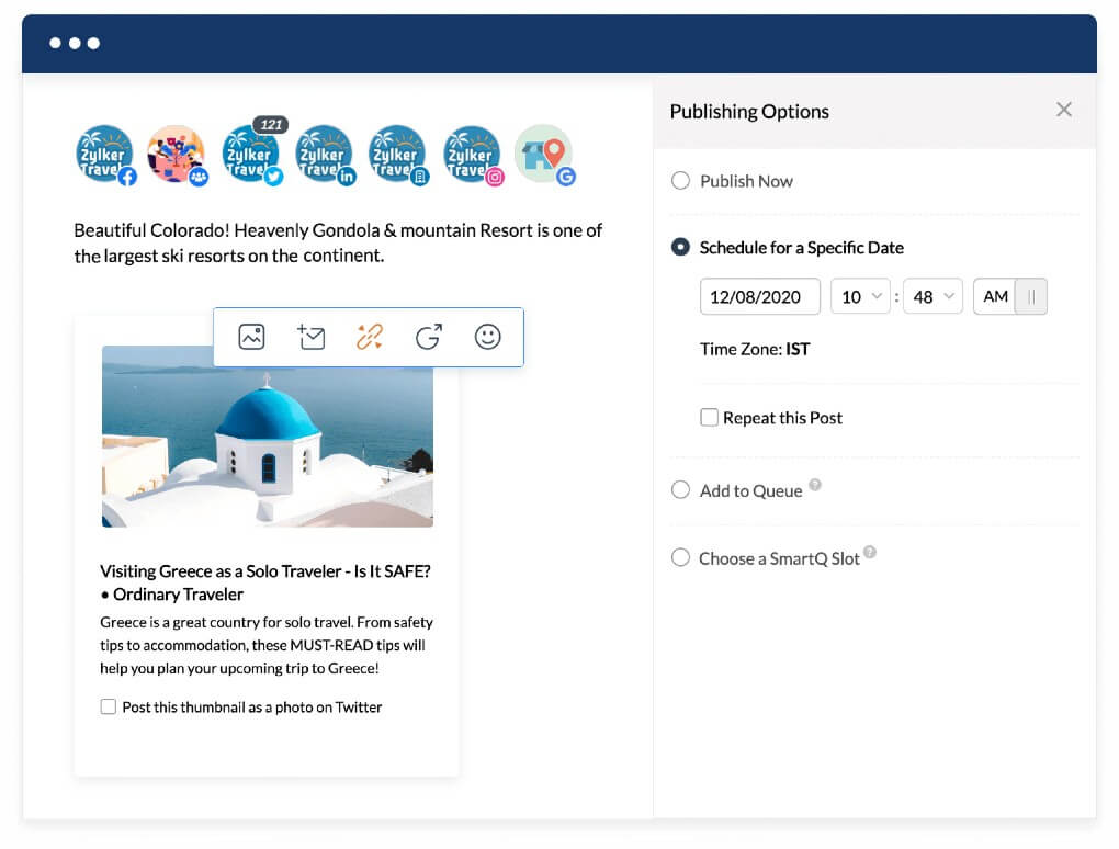 Social Analytics Dashboard