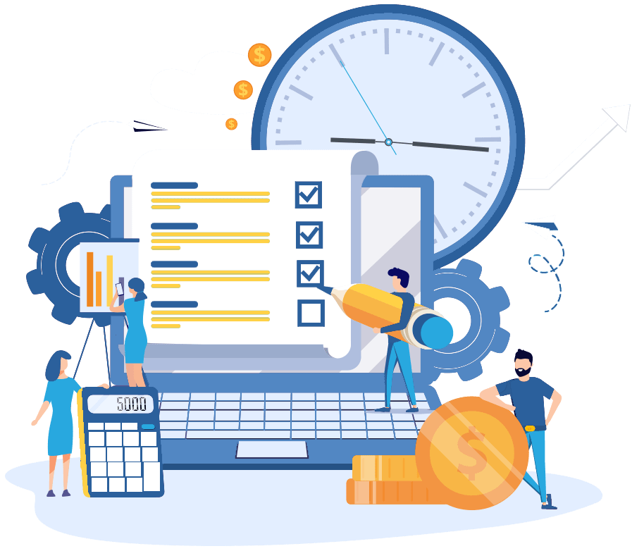 Zoho Books Dashboard